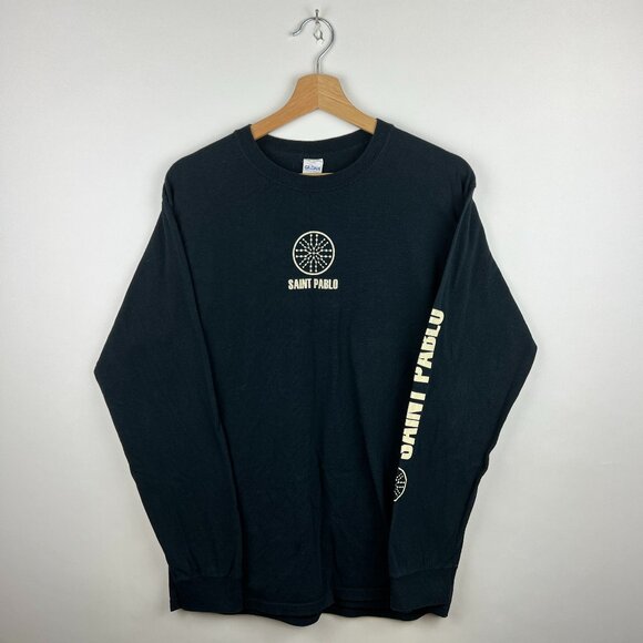 Kanye West Yeezy Saint Pablo Long Sleeve Tour T-Shirt - Picture 1 of 5